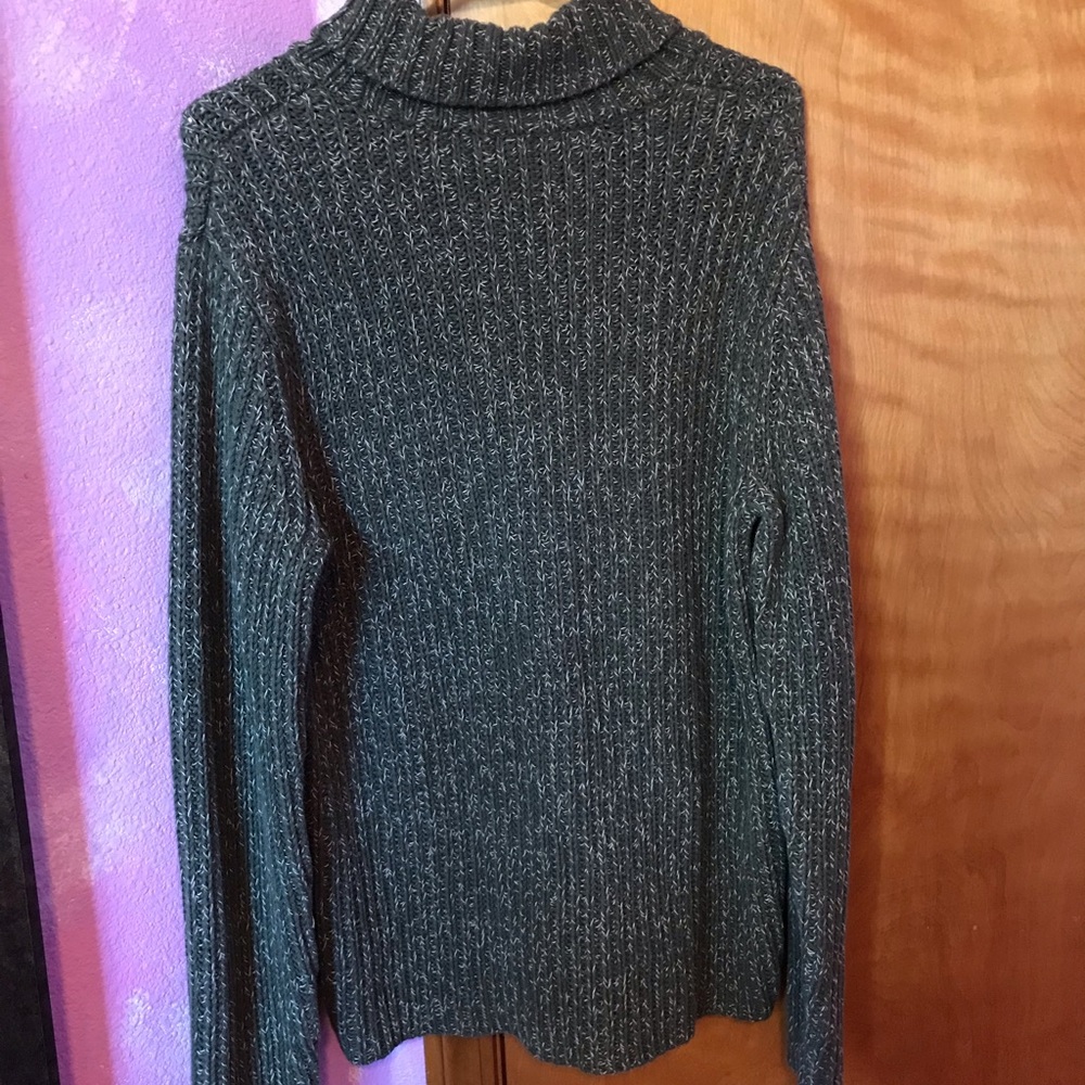 Knit sweater shirt